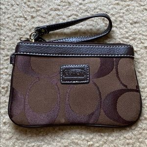 Coach Bags - Dark Brown Coach Wristlet Coach Bags - Dark Brown Coach Wristlet